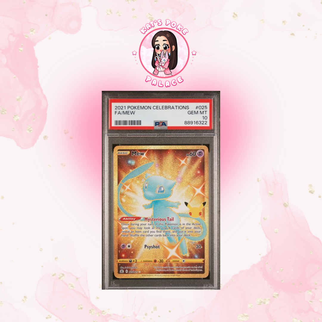 Mew #25 Psa 10 GEM MINT