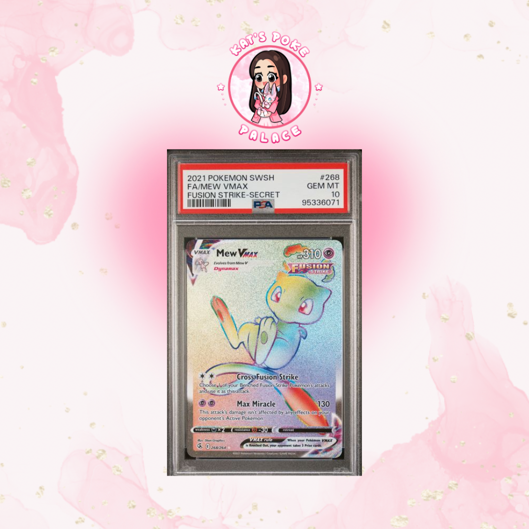 Mew Vmax #268 Psa 10 GEM MINT