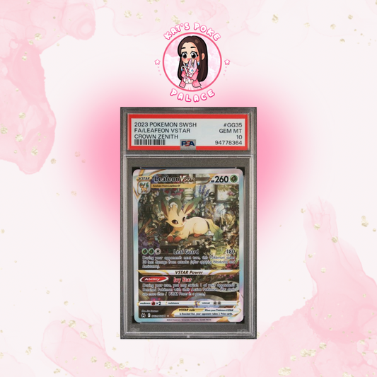 Leafeon Vstar #GG35 Psa 10 GEM MINT