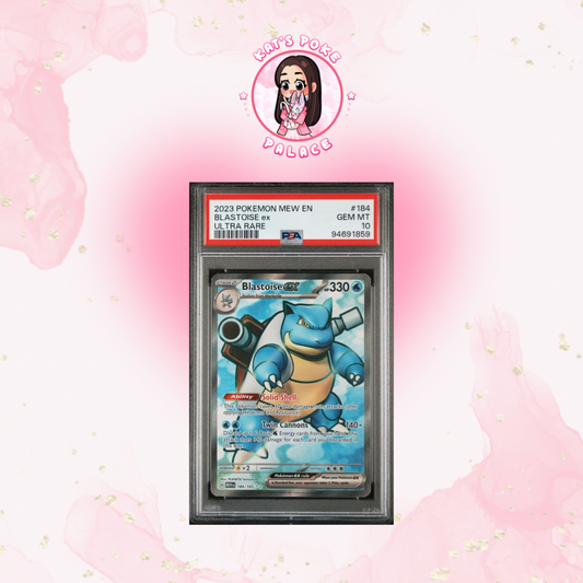 Blastoise Ex #184 Psa 10