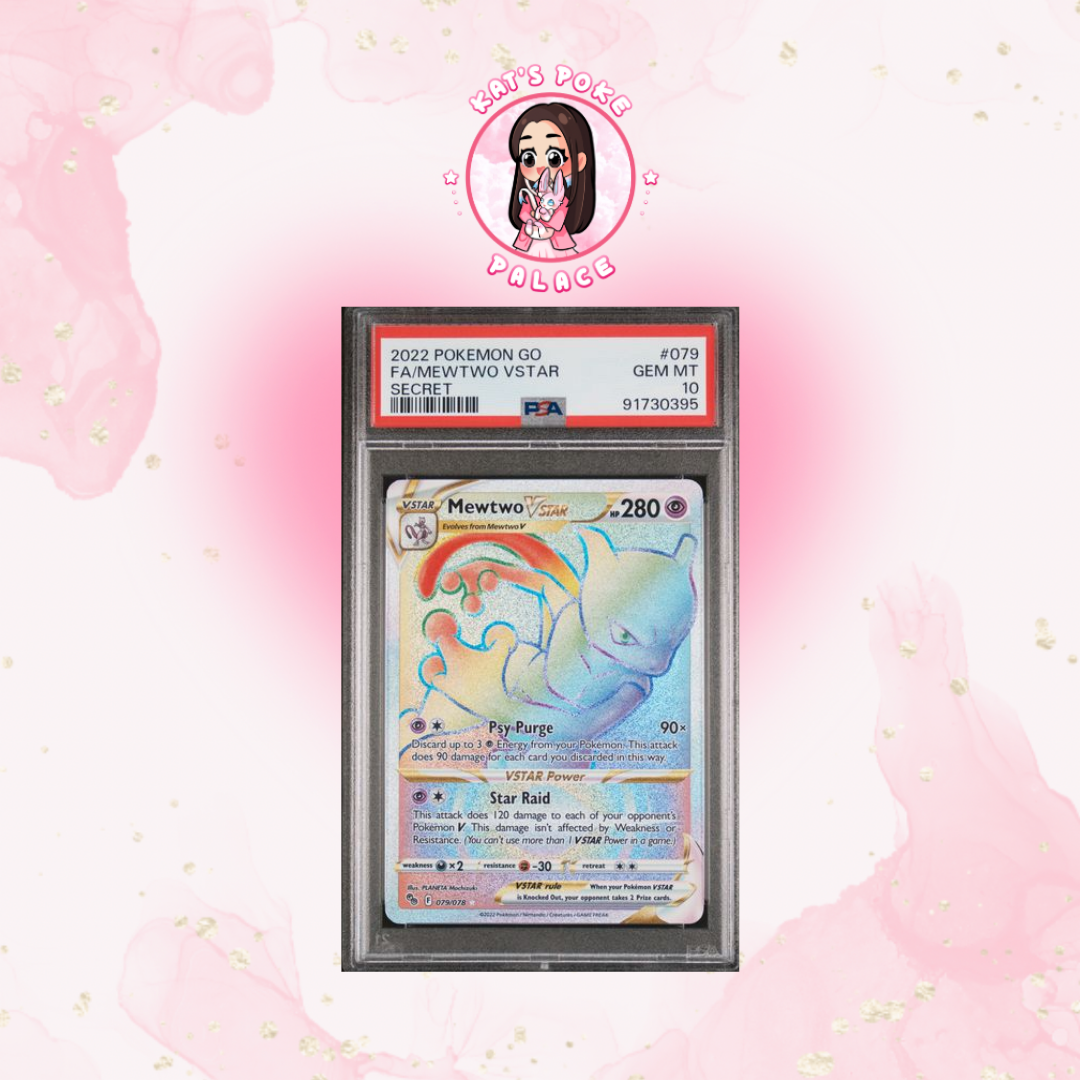 Mewtwo Vstar #079 Psa 10 GEM MINT