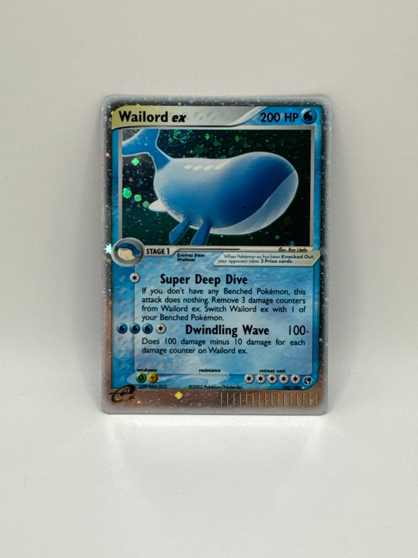 Wailord EX 100/100 (NM)