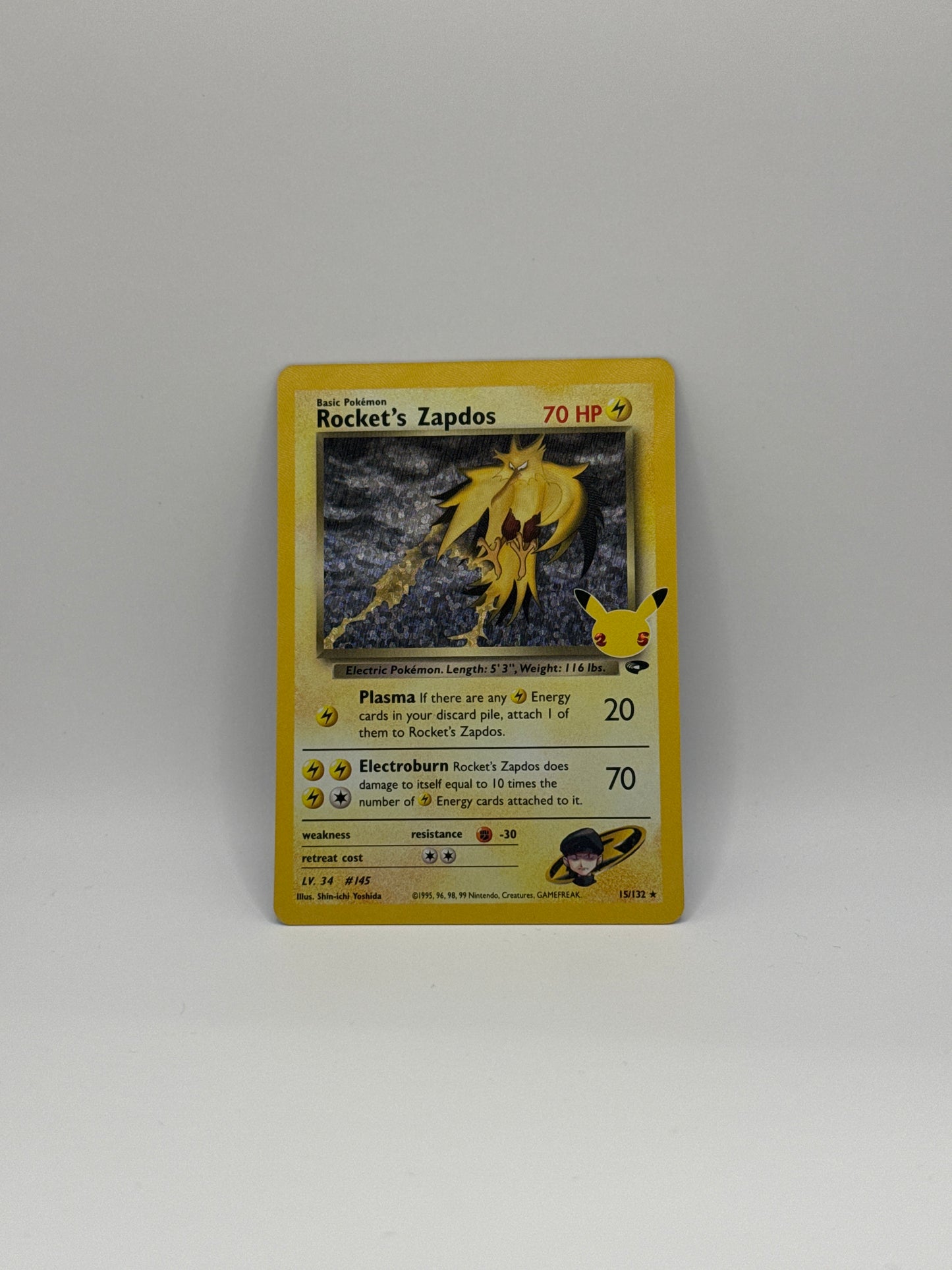 Rocket Zapdos 15/32 (NM)