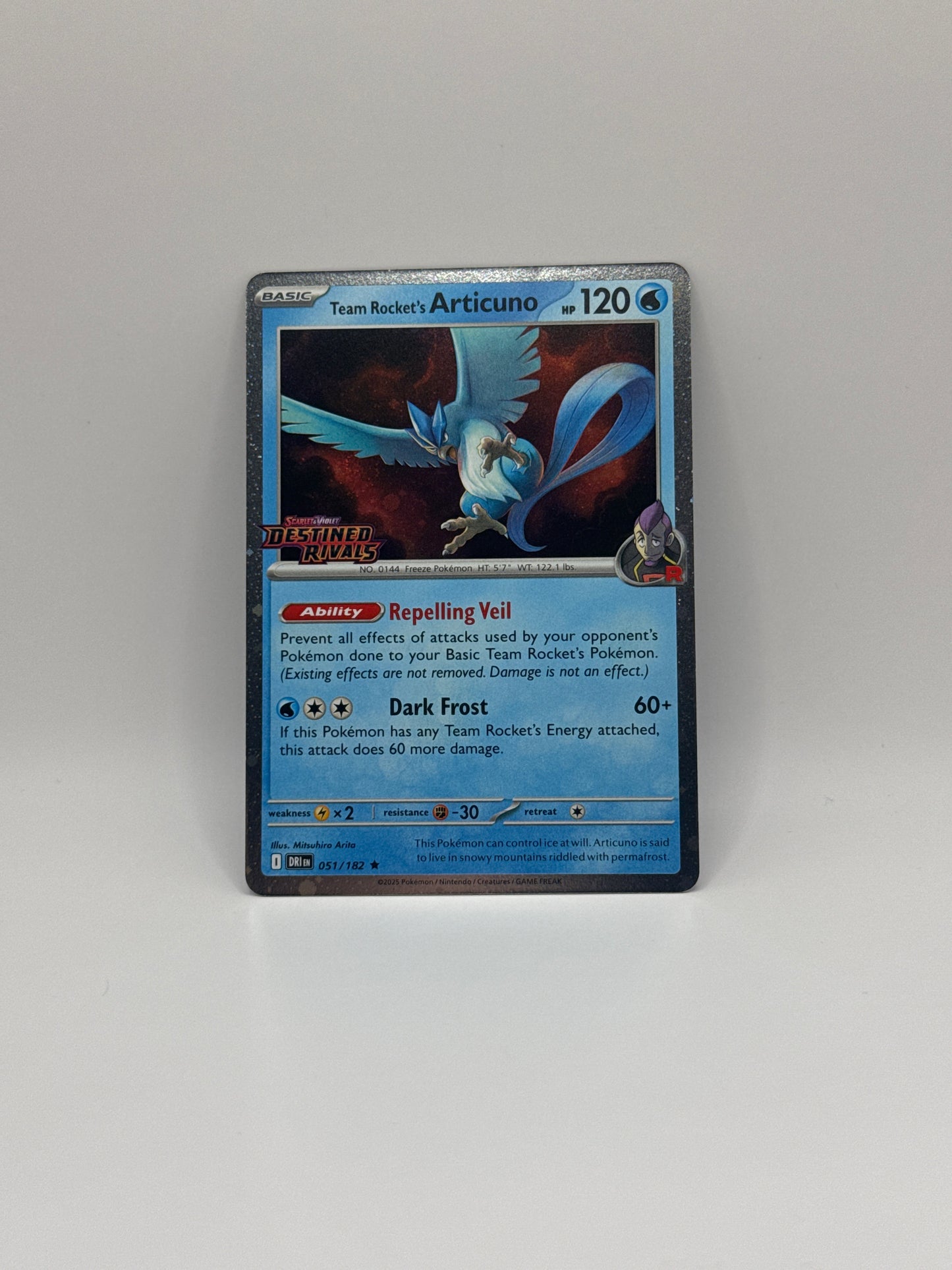 Team Rocket’s Articuno 051/182 (NM)