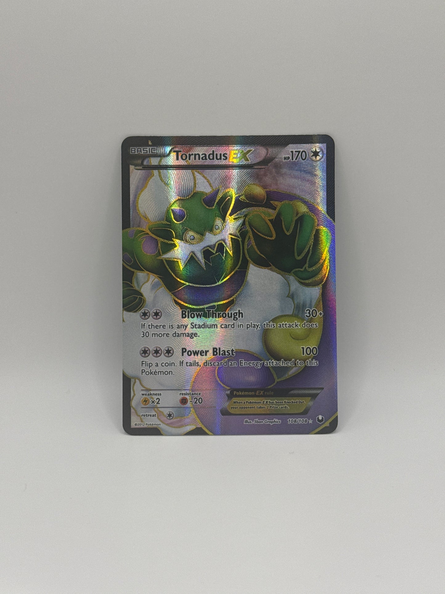 Tornadus Ex 108/108 (NM)