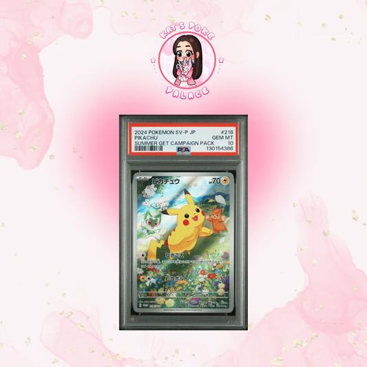Pikachu #218 PSA 10 (Japanese)