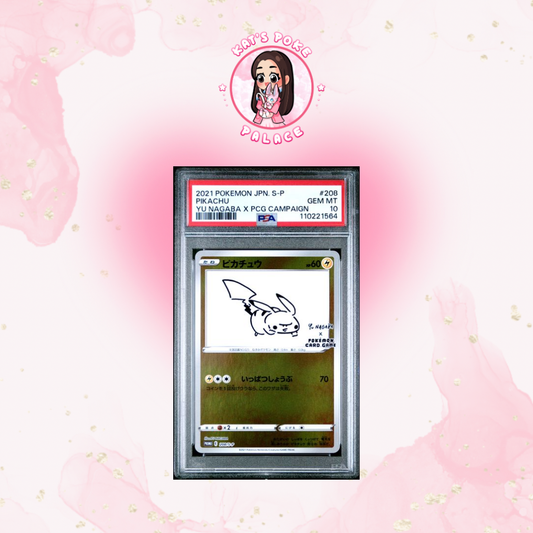 Pikachu Yu Nagaba Psa 10 (Japanese)