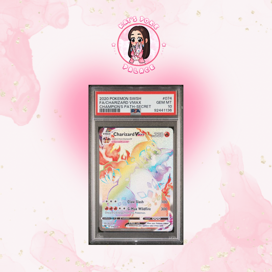 Charizard Vmax #074(Psa 10)