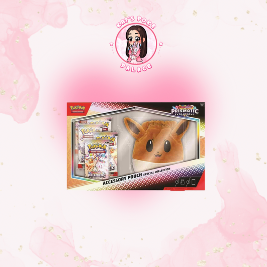 Prismatic Evolutions Eevee Pouch Collection Box