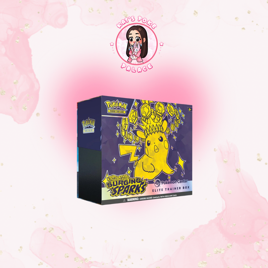 Surging Sparks Pokemon Center Elite Trainer Box