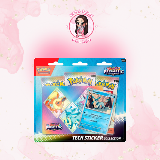 Prismatic Evolutions Sticker Collection (Glaceon)