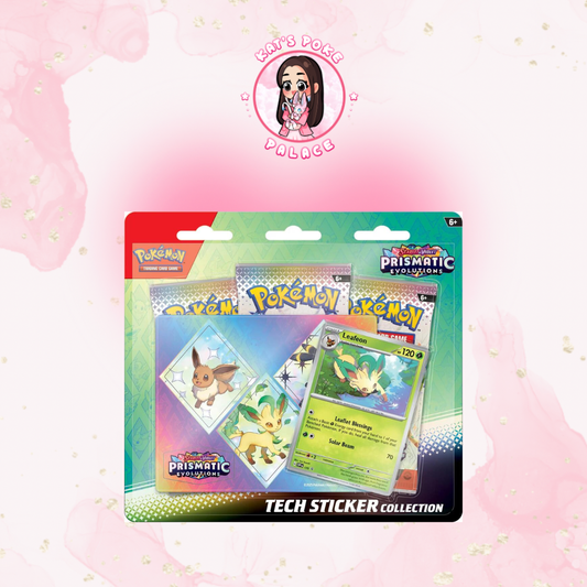 Prismatic Evolutions Sticker Collection (Leafeon)