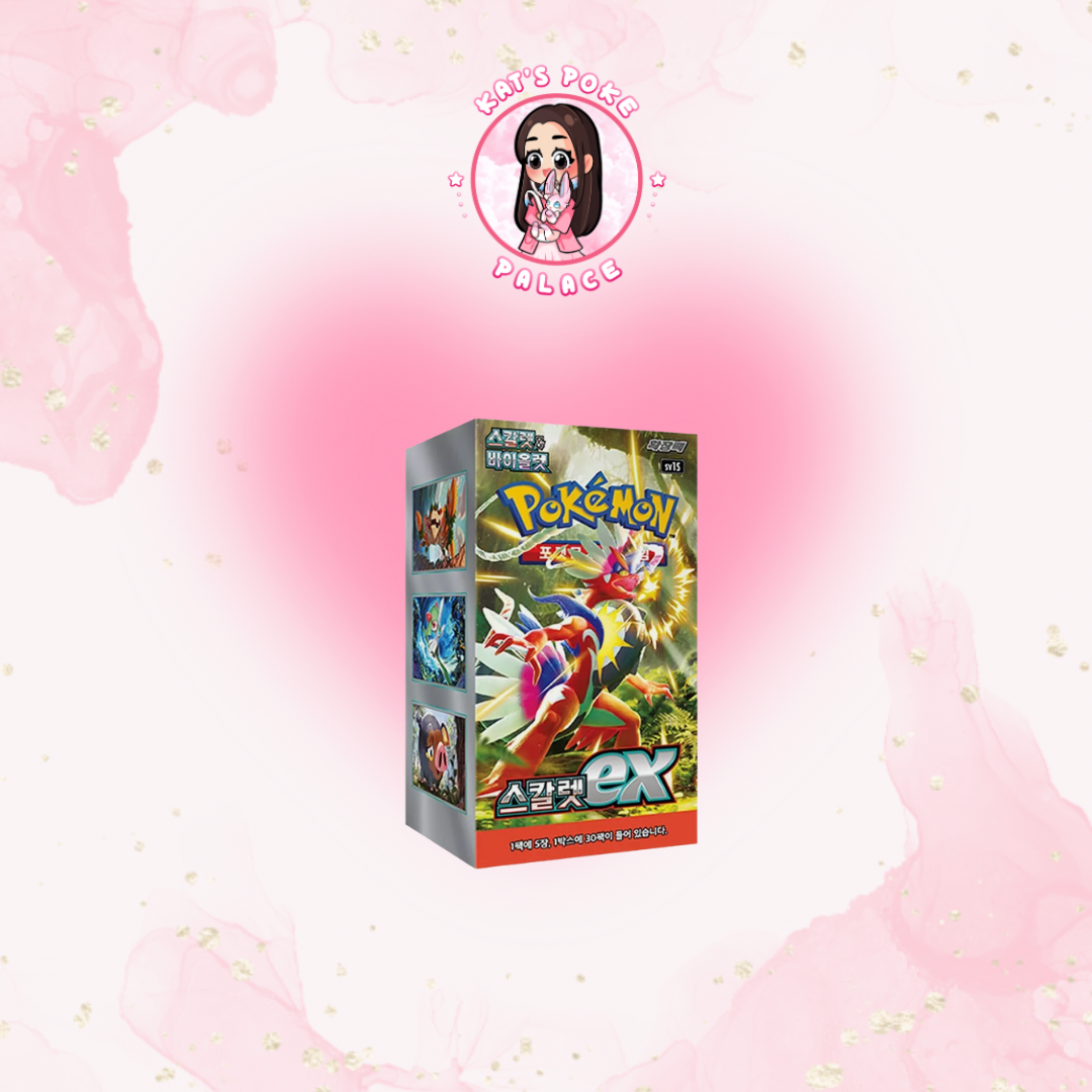 Scarlet EX Booster Box (Korean)