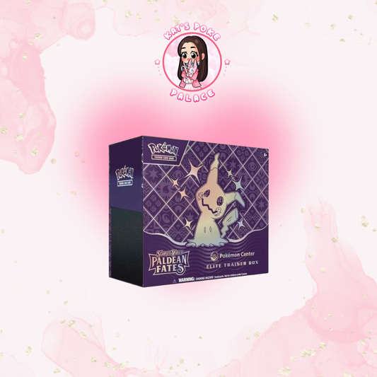 Paldean Fates Pokemon Center Elite Trainer Box