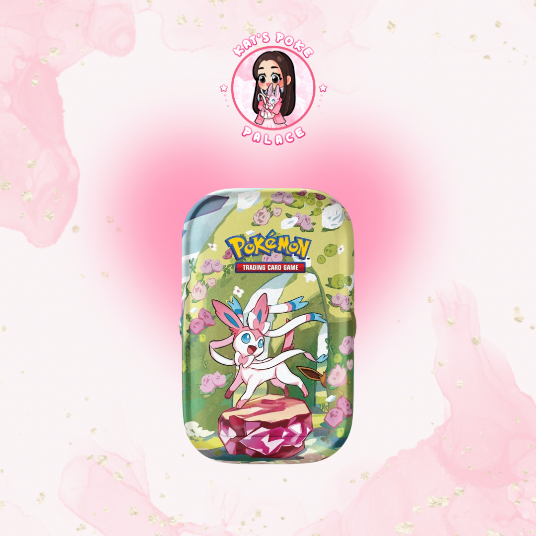 Prismatic Evolutions Mini Tin