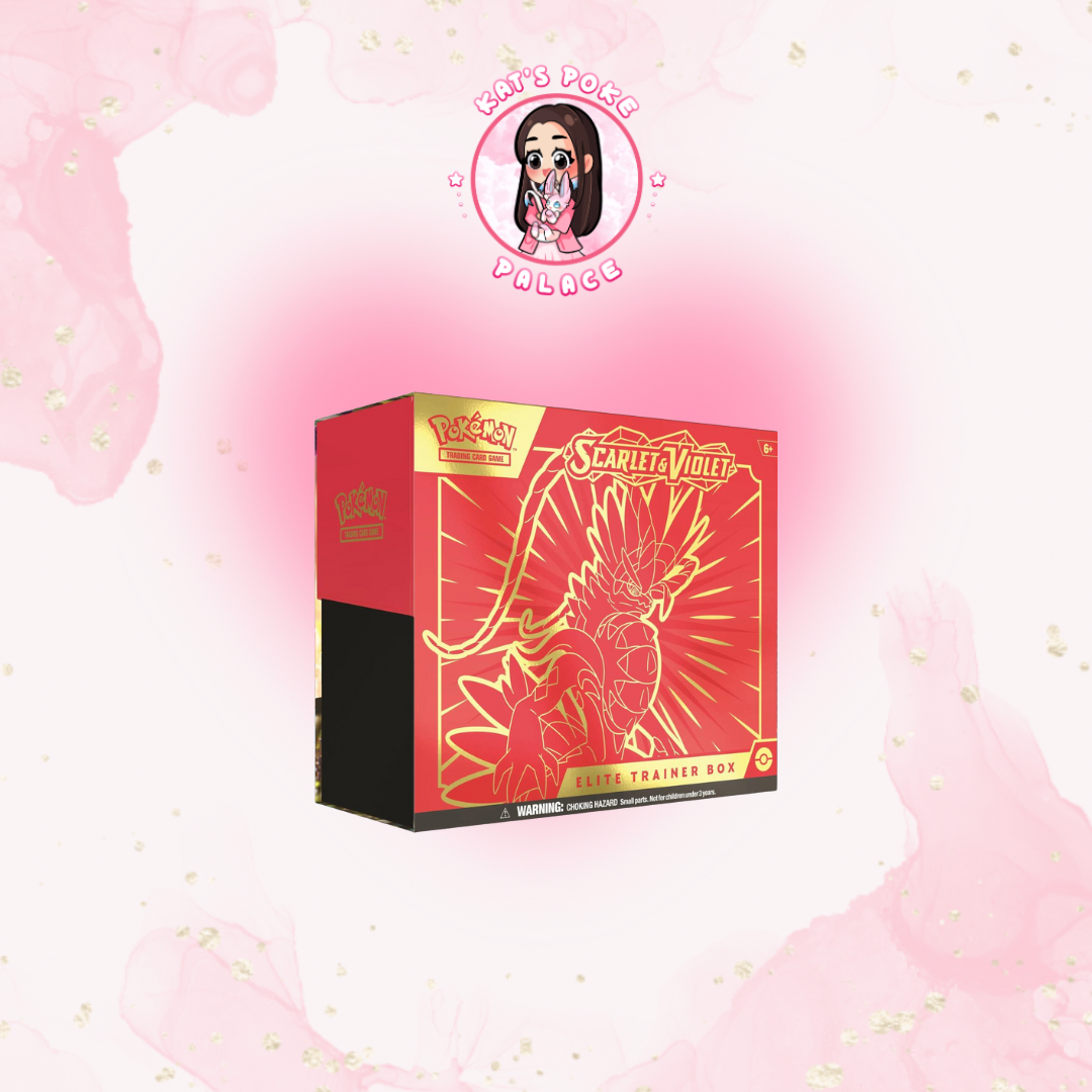 Scarlet and Violet Elite Trainer Box