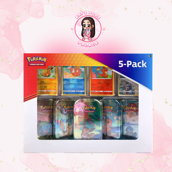 Kanto Friends 5 Pack Mini Tins